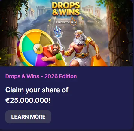 Drops & Wins bonuses